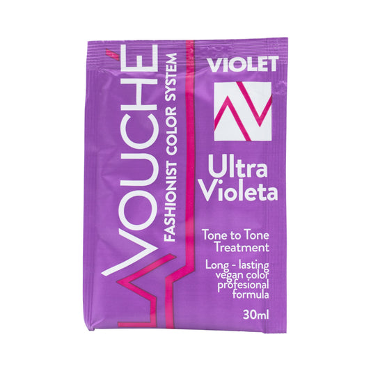 ULTRA COLOR VIOLETA CON PLEX Y ARGAN SACHET 30ML